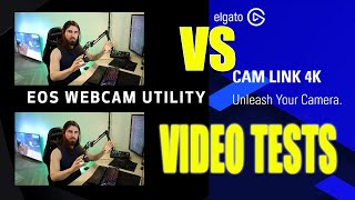 EOS Webcam Utility VS Elgato Camlink COMPARISON [upl. by Gan]