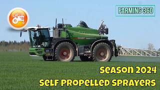 Spraying 2024  Season 2024 Self Propelled Sprayers recap amp compilation [upl. by Prudence948]