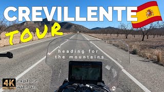 Motorcycle Touring To Crevillente Alicante │Hondon Valley [upl. by Abey211]