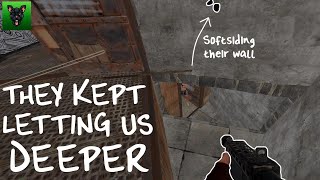 Raiding and Deeping Salty Players in Rust w Poppa Clutch Part 2  RUST TROLLING [upl. by Audre]