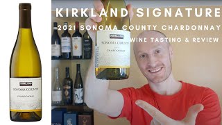 Kirkland Signature Sonoma County Chardonnay  Costco Wine Review [upl. by Monica]