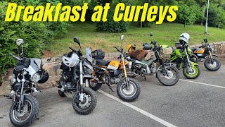 Breakfast at Curleys Fishery  Monkey Bikes [upl. by Todd]