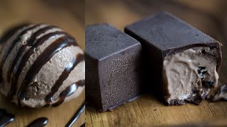 ASMR Cooking  Chocolate ice cream recipe [upl. by Ainitsirhc]