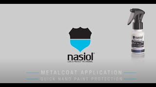 Nasiol MetalCoat F2 Quick Ceramic Spray Coating Application [upl. by Einohtna]