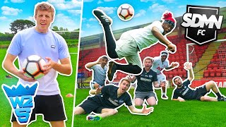 SIDEMEN vs W2S FOOTBALL CHALLENGE [upl. by Gulgee]