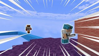 Playing Bedwars on lifeboat Minecraft Bedrock 1 [upl. by Roze9]