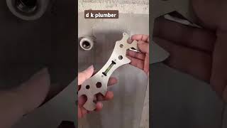 The best plumbing bathroom wall mixther installation subscribe youtubeshorts shortvideo plumbing [upl. by Kinsman]