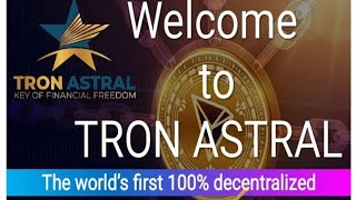 TRON DREAM ASTRAL BUSINESS PLAN [upl. by Victoria]