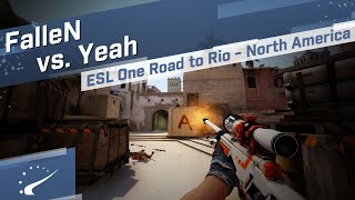 FalleN vs Yeah  ESL One Road to Rio  North America [upl. by Phillie826]