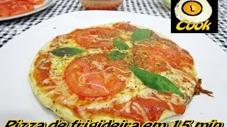 Pizza de frigideira em 15 minutos [upl. by Fechter]