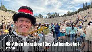 40 Athen Marathon  Das Authentische  12112023 [upl. by Veats]