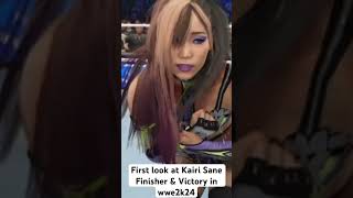 First look at Kairi Sane Finisher amp Victory  Global Superstars DLC Pack [upl. by Trembly]