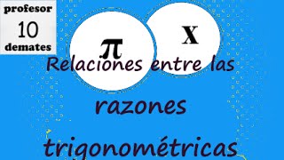 relaciones entre las razones trigonométricas 02 ejercicios resueltos [upl. by Xila]