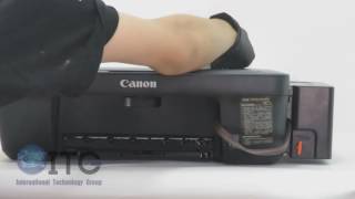 Impresora Canon PIXMA E402 Error detección de cartuchos [upl. by Joon]