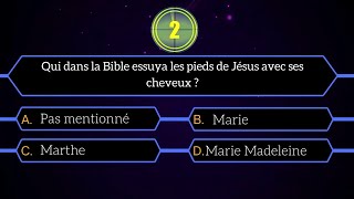 LA BIBLE QUESTIONS REPONSES  QUIZ BIBLIQUE 15 bible jesus quizzes biblestudy bibleverse [upl. by Ekim]