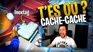 MDRRR  Inoxtag croit que je ne lai pas vu sur ce Cache Cache avec la Team Crouton [upl. by Arel181]