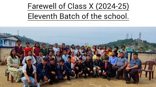 Farewell of Class X 202425 batch [upl. by Melquist]