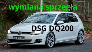 VW DQ 200 wymiana sprzęgła [upl. by Edme]