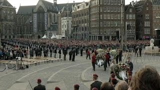 LOlanda ha commemorato i caduti della Seconda Guerra Mondiale [upl. by Vera]