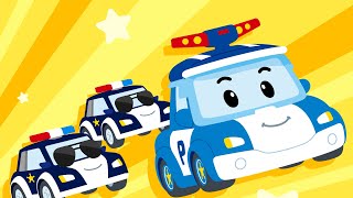 Robocar POLI Car Song Collection  Police Car Song  Compilation  Robocar POLI  Nursery Rhymes [upl. by Athiste]