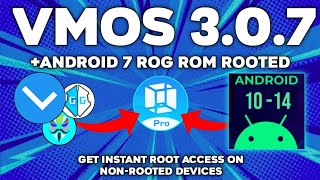 VMOS Pro Root v307  Custom ROM Gaming ROG 74 [upl. by Oinotnanauj]