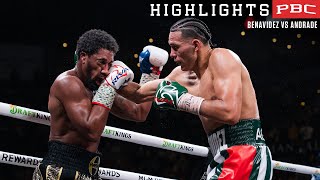 Benavidez vs Andrade HIGHLIGHTS November 25 2023  PBC on Showtime PPV [upl. by Pedrick]