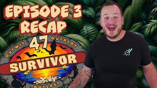 Survivor47 Episode 3 Recap The downfall of podcasting [upl. by Harland]