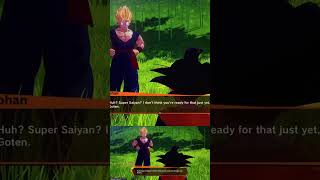 🛑 Goten Surprised Gohan With His Transformation😂🔥 dragonballz games fypシ゚viral shorts [upl. by Suivatnom281]