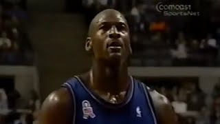 Michael Jordan Wizards 19 pts vs Pistons 2001 [upl. by Idel]