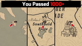 You Passed Here 1000 Times But Missed These 20 Secrets  RDR2 [upl. by Arta]