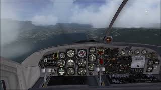 Pilatus PC 6 Porter Interlaken LSMI Bern Airport LSZB Microsoft Flight Simulator X Steam Edition [upl. by Devy621]