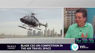 BLADE Urban Air Mobility on Yahoo Finance [upl. by Sokin]