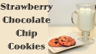 Strawberry Chocolate Chip Cookies [upl. by Bullivant]