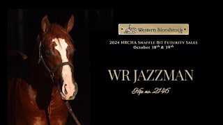 WR Jazzman  hip no 2146 NRCHA Futurity Sale [upl. by Noiro]