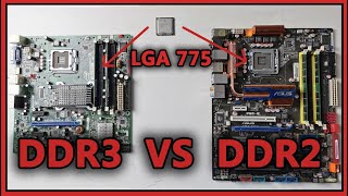 ODISEA 775 PARTE 4 RAM DDR2 vs RAM DDR3 EN GAMING y Productividad [upl. by Adnaerb]