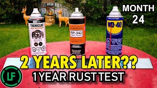 1 Year Rust Test  2 YEARS LATER comment response [upl. by Dragone]