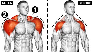 10 Exercise For Bigger SHOULDER AND TRAPS [upl. by Animlehliw804]