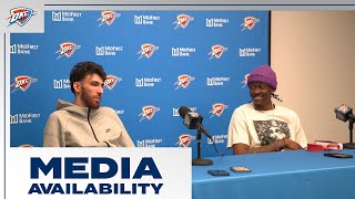 OKC Thunder Full Media Availability  Post Game vs Phoenix Suns  March 29 2024 [upl. by Sonitnatsnok472]