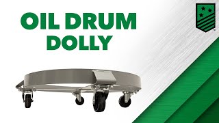 Oil Drum Dolly for 55 Gallon Drums by Killarney Metals [upl. by Fattal]