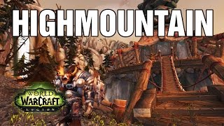 Battle Worms WoW Highmountain Quest [upl. by Anaud257]