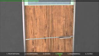 Anyway Doors binnendeuren 3D productfilm quotDe ideale deurquot [upl. by Lindblad250]