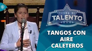 Tierra de talento  Eduardo El Campanero suena a cantaor profundo para el jurado con 12 años [upl. by Graniah]