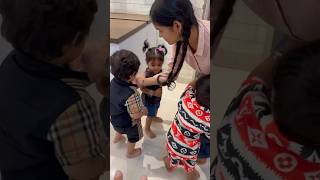 Tino bache Naina s Etna pyar krte h ❤️ payalmalik kritikamalik zaidayantuba cutebabies [upl. by Niffirg585]