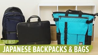 The Best Japanese Backpacks and Bags [upl. by Nawad659]