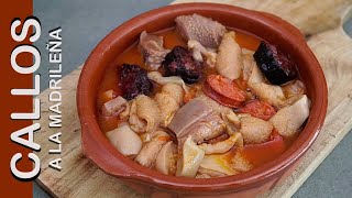 CALLOS A LA MADRILEÑA  La tapa más espléndida [upl. by Asira]