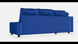 FRIHETEN  KLAGSHAMN Corner sofabed with storage  WebAR  3DArt [upl. by Roer917]