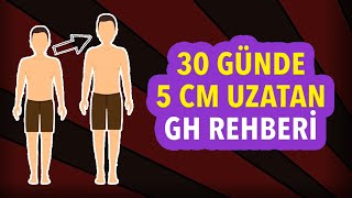 30 GÜNDE 5 CM Uzatan Büyüme Hormonu GH Rehberi [upl. by Anawk]