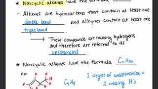 Alkenes and Alkynes [upl. by Jens]