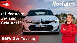 BMW 3er Touring 2022 Wie gut ist das Update  auto motor und sport [upl. by Eelaroc]