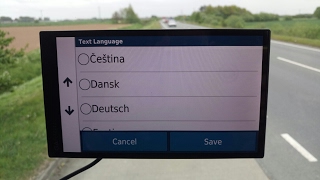 Garmin Drivesmart 61 Multi Language menu [upl. by Einot]